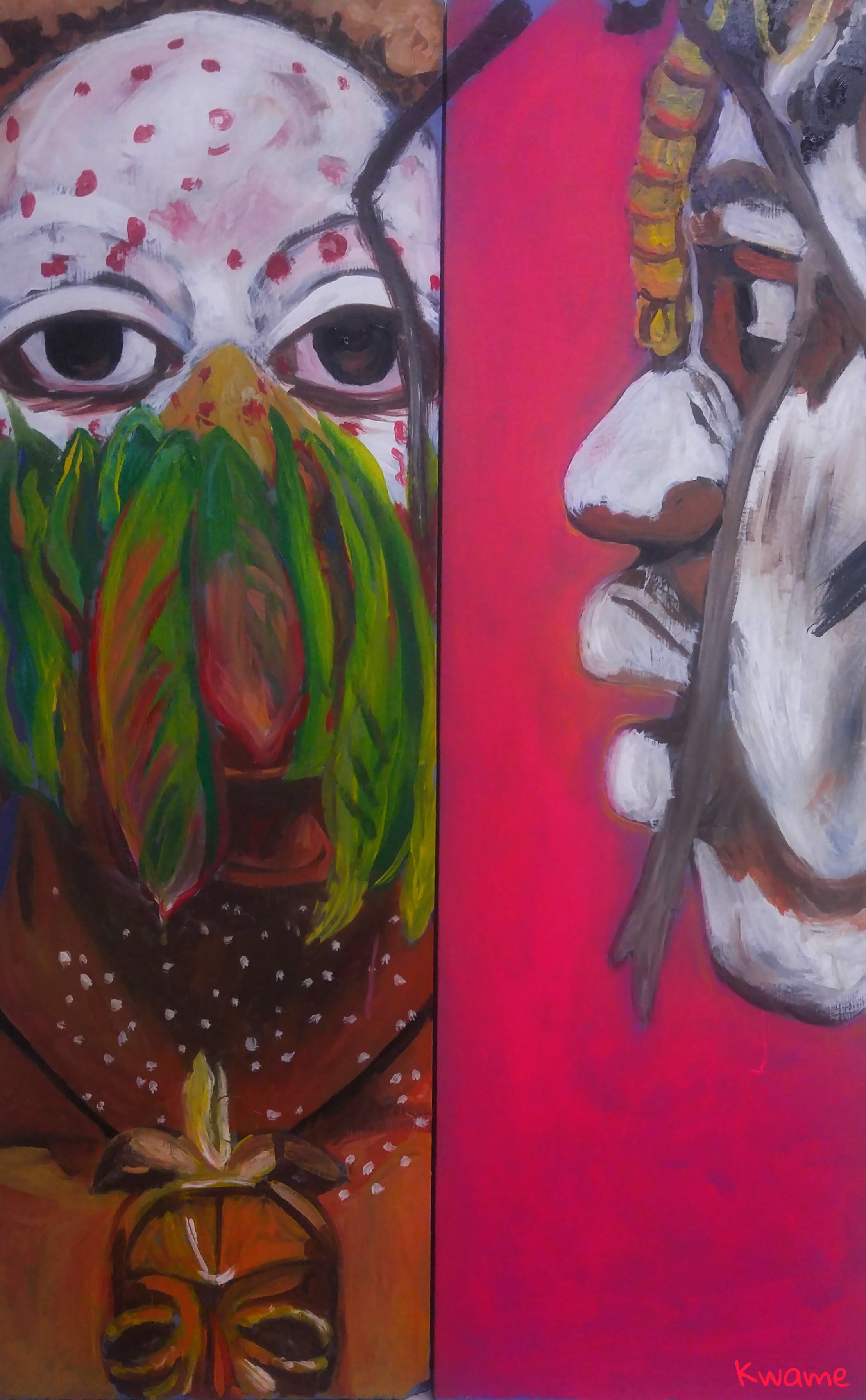 Look At Me (Diptych)