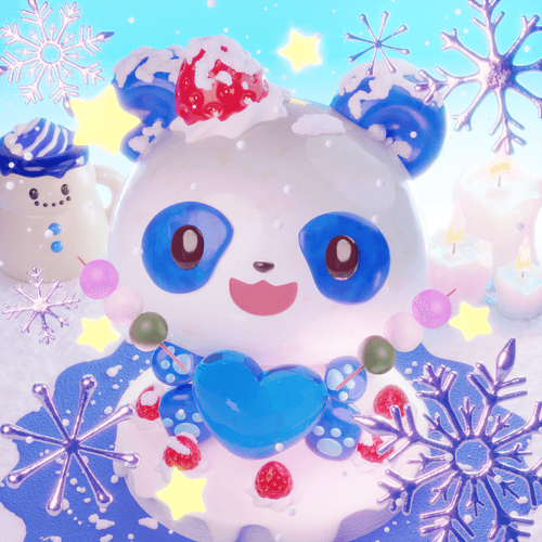 CNPcake #00320 Leelee-Blue-Dango