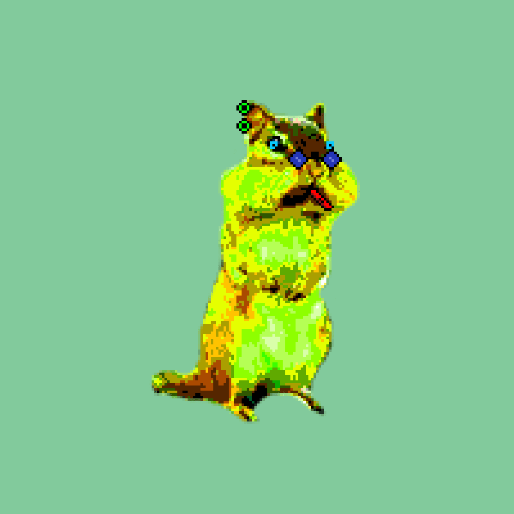Manic Pixel Dream Squirrel #36