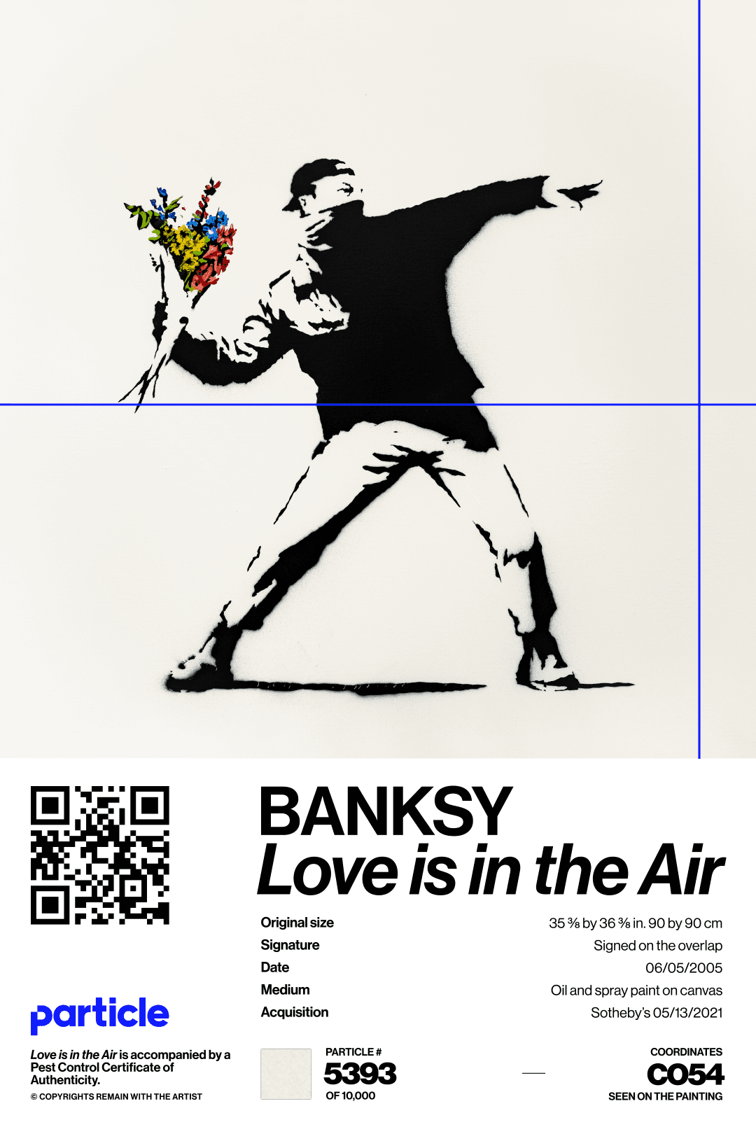 Banksy | Love Is In The Air #5393