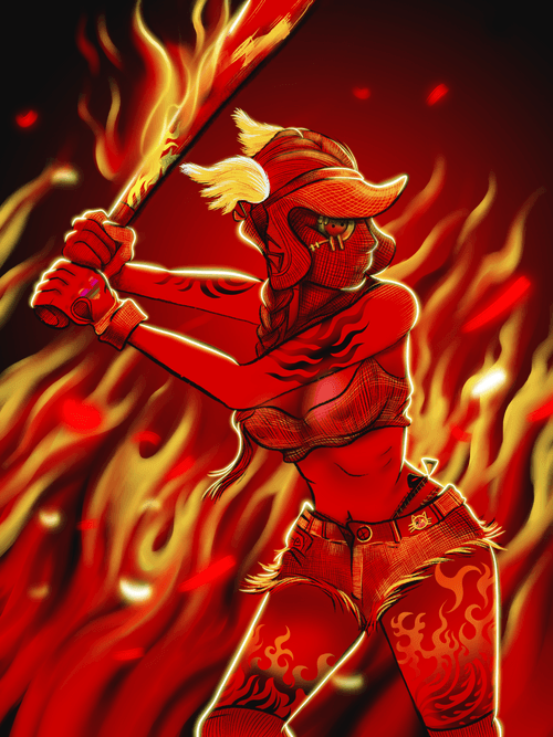 Burning Player one