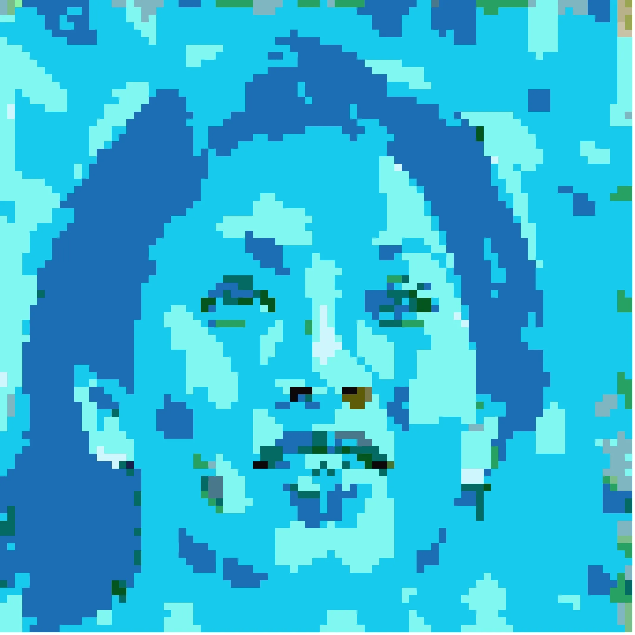 Pixel Face Gif #0002
