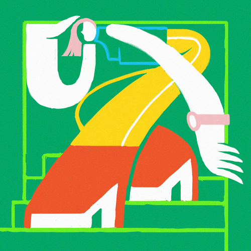 Big Girl, small stairs