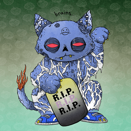 Zombie Lucky Cat 0071