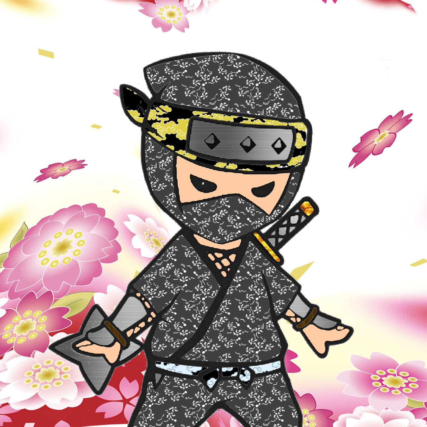 Crypto Ninja #001 secondary version spring 
