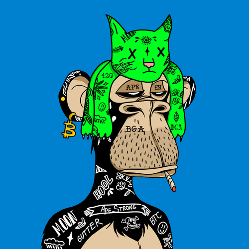 Bored Gutter Ape #156