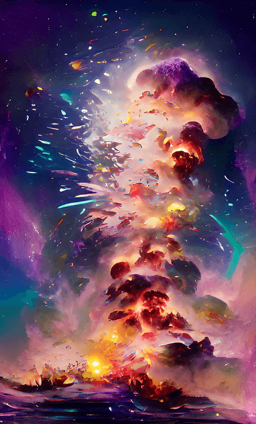 Galaxy Explosion 