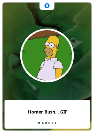 Homer Bush... GIF