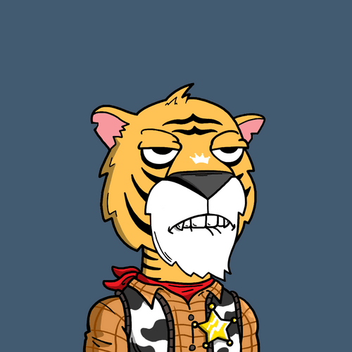 Grouchy Tiger Social Club #3114