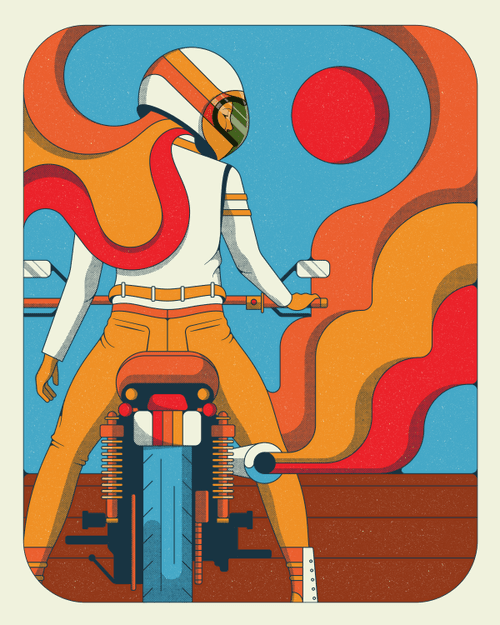 Retro Rider #2