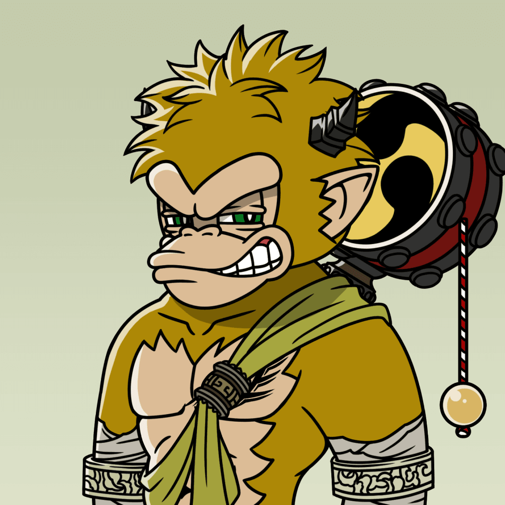 Neo Samurai Monkey #2840