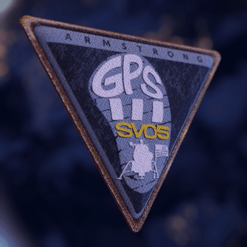 GPS III SV05 "ARMSTRONG" Mission Patch