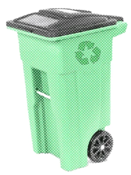 64 Gallon Recycle Bin