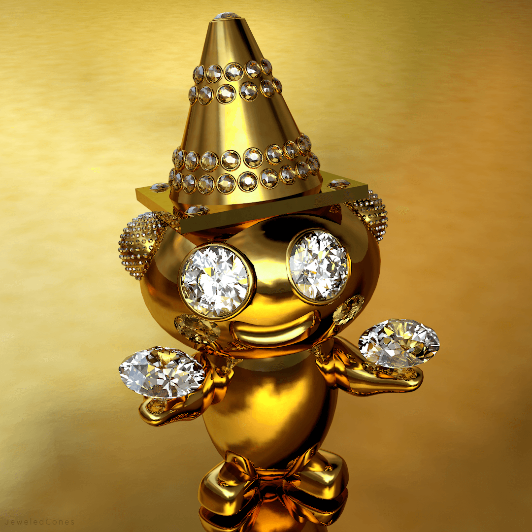 Diamond ConeHands - Bejeweled ConeHeads | OpenSea