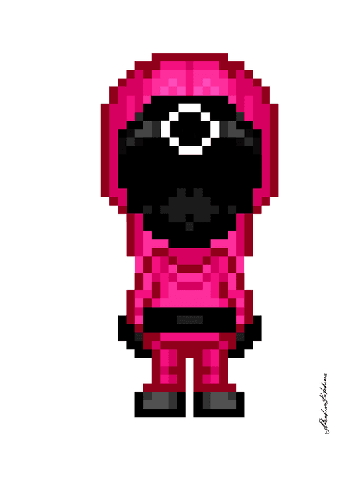 SQUID GAME | COLLABORATION PIXEL FREAK & MARKINA