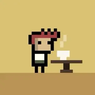 PixelFigures #888 Coffee Junkie