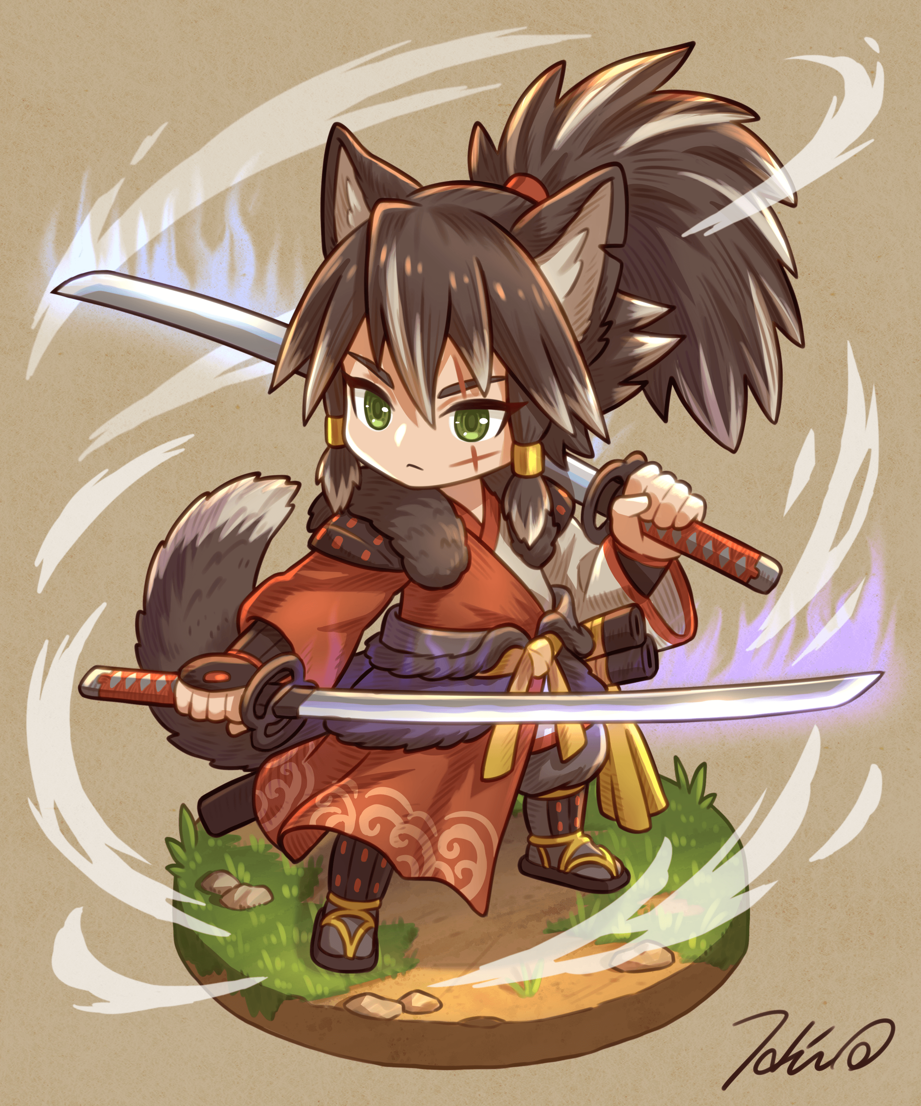 Dog Samurai Musashi #008