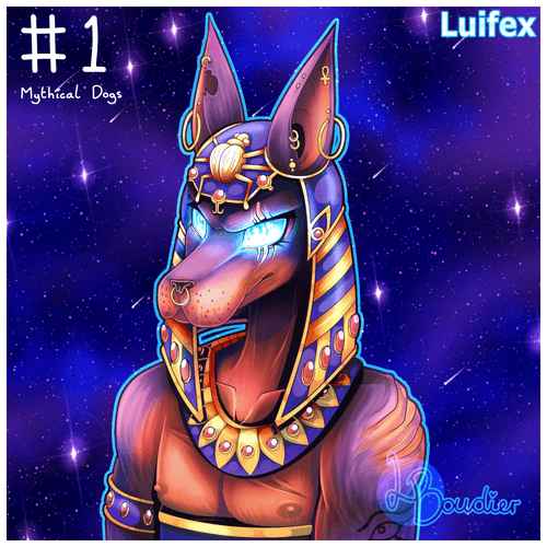 Mythical Dog Anubis - By Luifex - 1 of 5