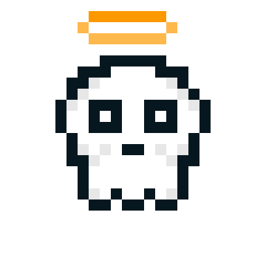 Kawaii  SKULL #295