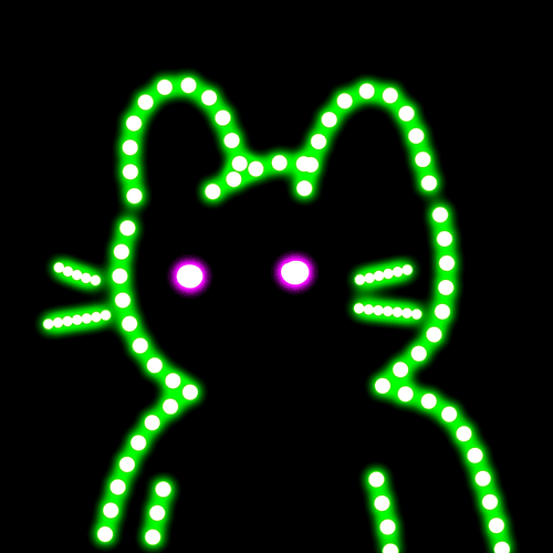 Neon Cat #247