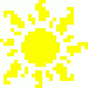 Pixelart Sonne - Collection | OpenSea