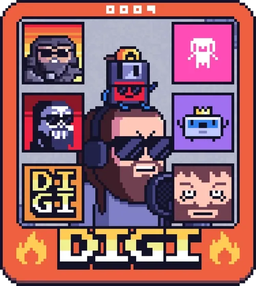 pxlhns collabz #0009 - Digi (Digi Collab)