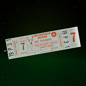 1971 Finals Game One Commemorative Ticket NFT