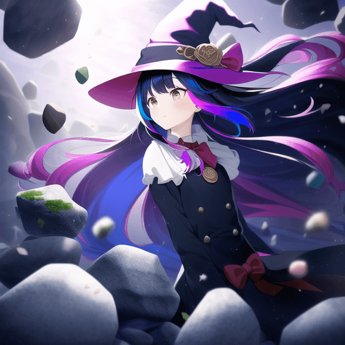 colorful witch #031