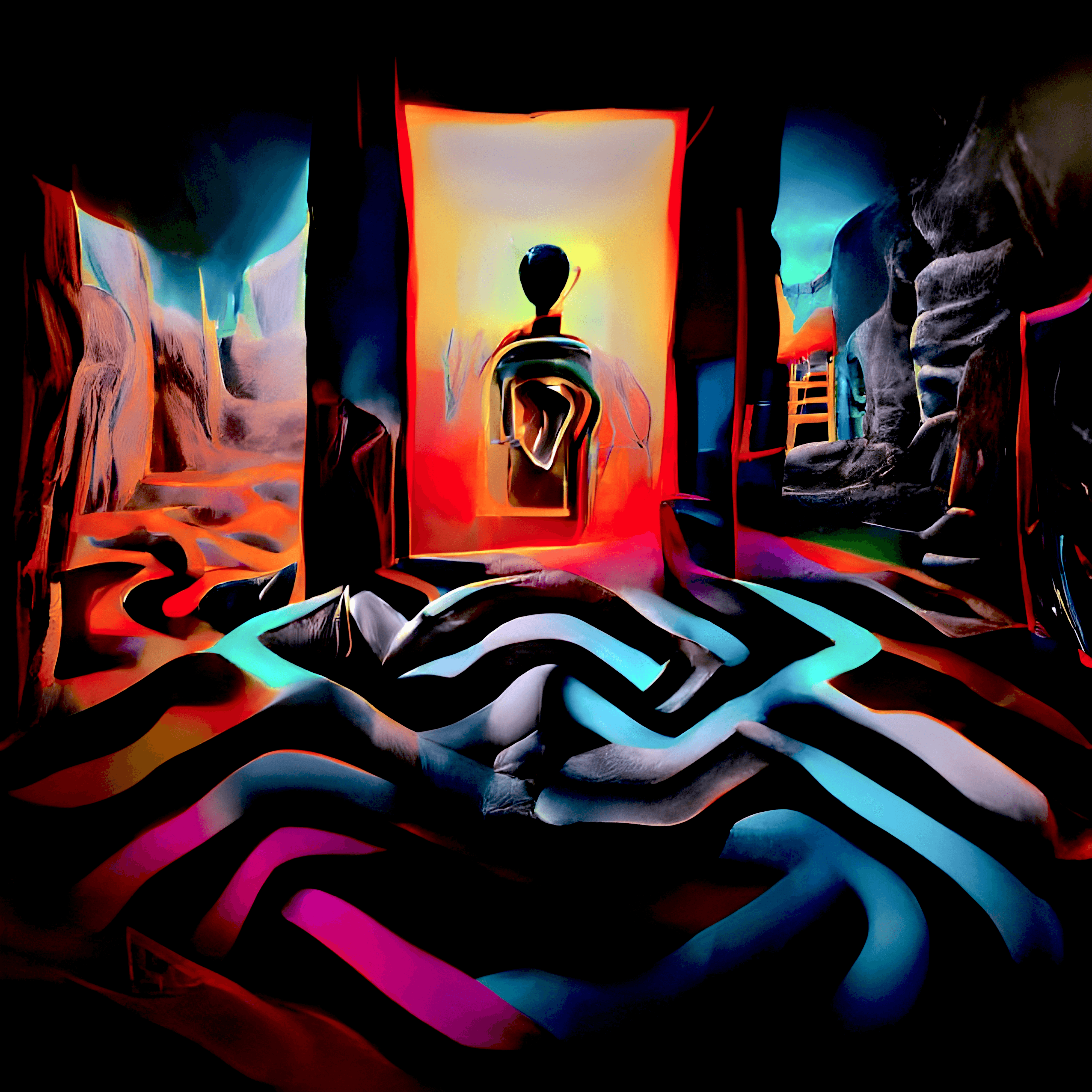 Waking Life Labyrinth Abstract Escape Room 