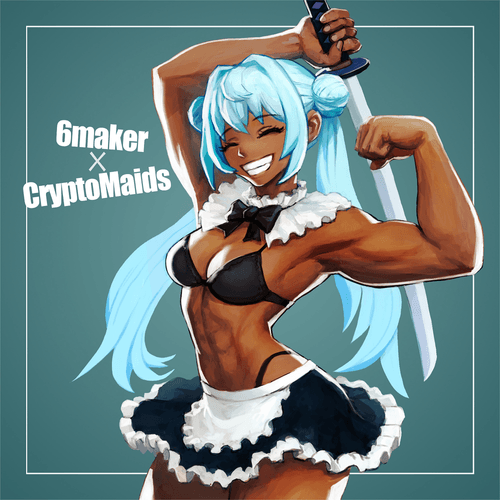 6maker x CryptoMaids Fanart 