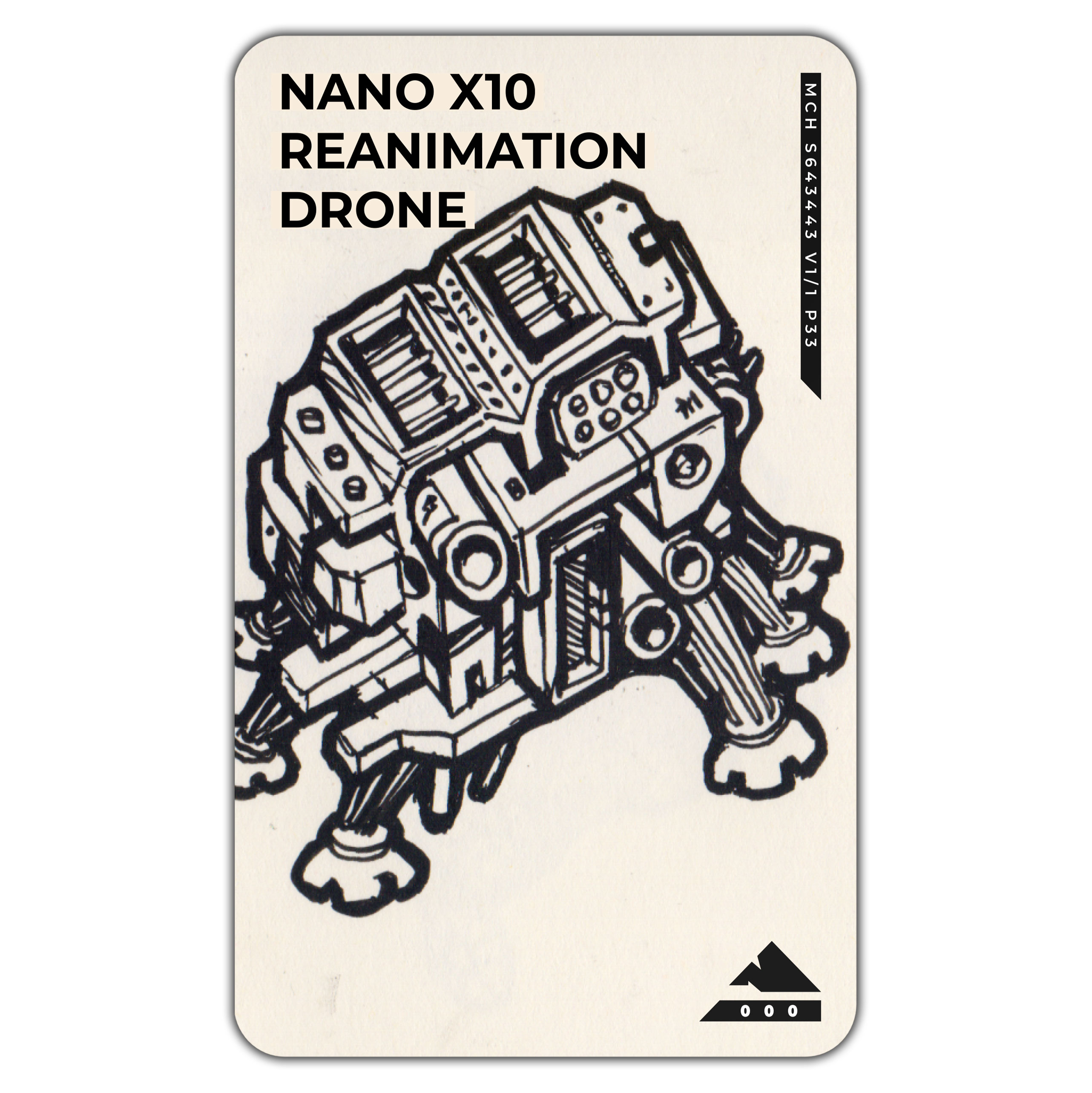 NANO X10 REANIMATION DRONE [ 0 0 0 ] ~ MCH S643443 V1/1 P33