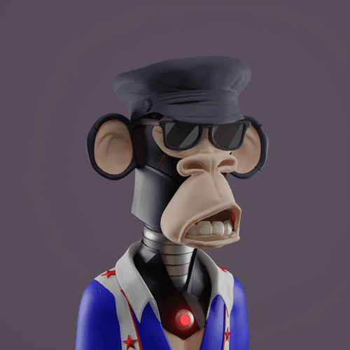 3D Bored Ape Club #425