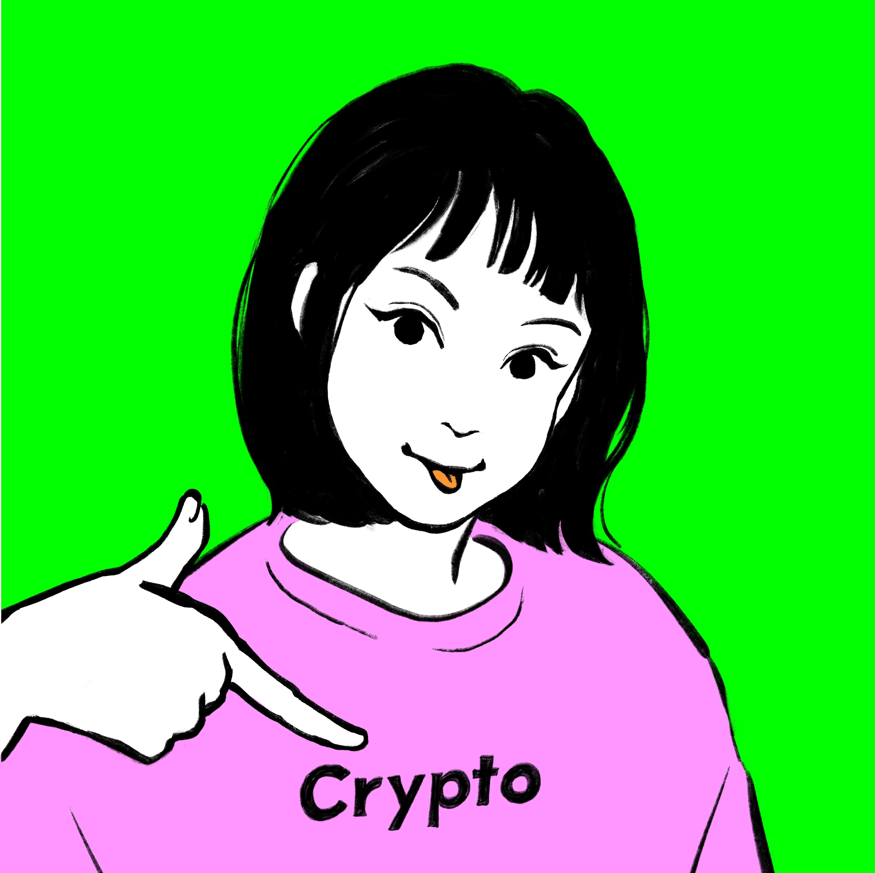 Crypto Girl #0001 Crypto
