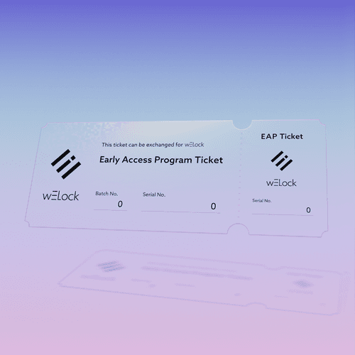 w3lock EAP Ticket