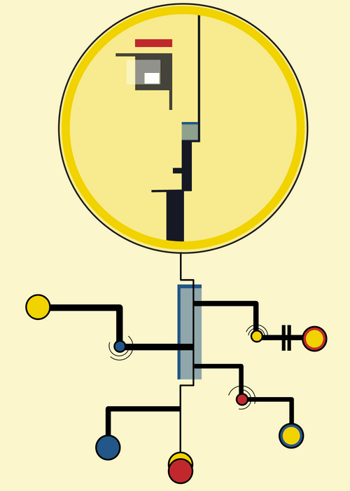 Bauhaus Faces: #004 - Limb Extension 