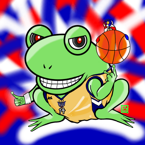 Prank Frogs Harvest #049-Basketball