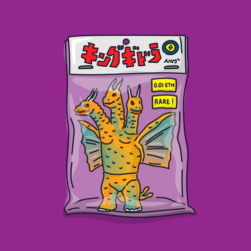 King Ghidorah  : Soft Vinyl #2