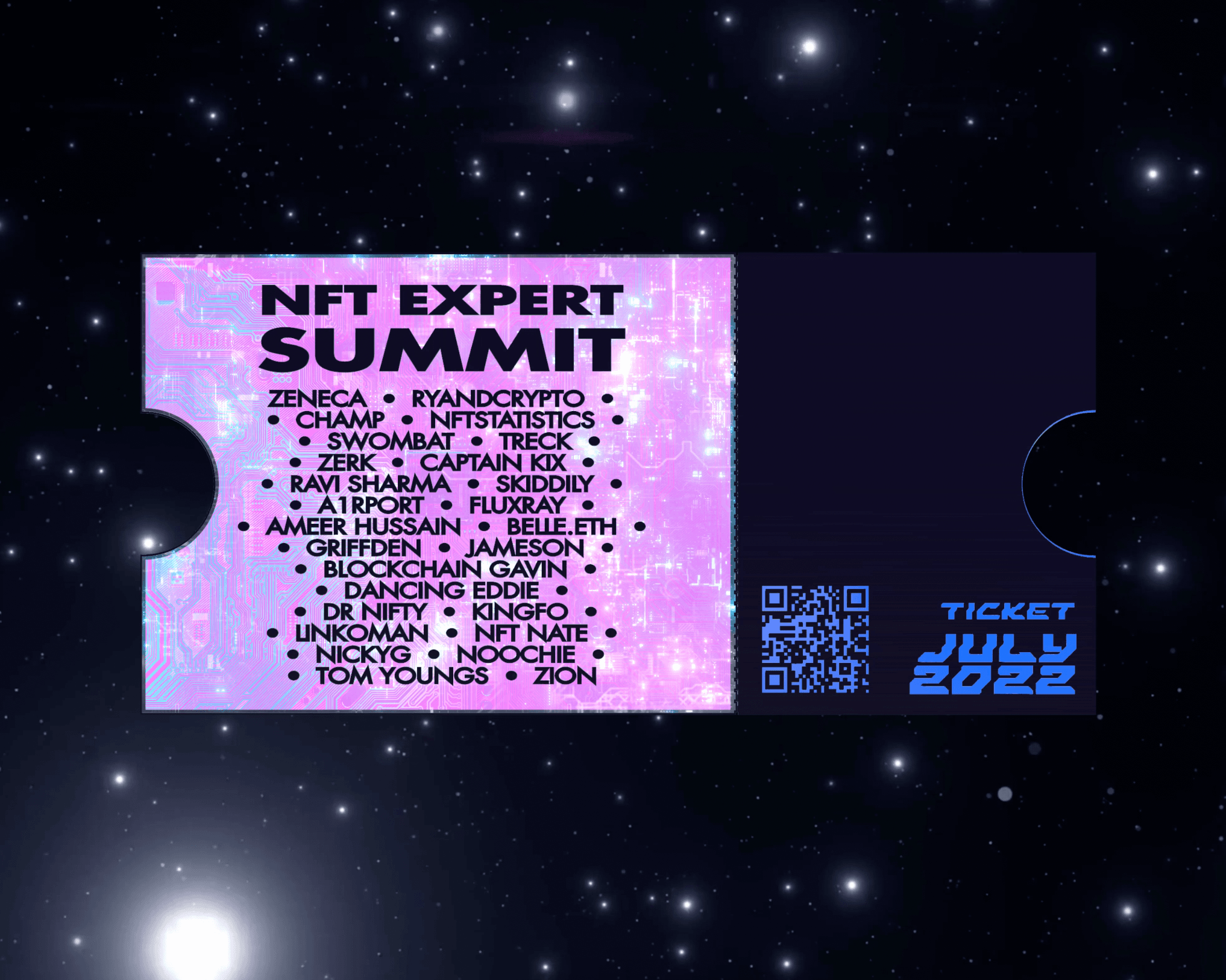 Expert Summit Ticket #831