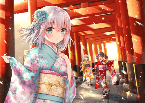 Kimono Girls