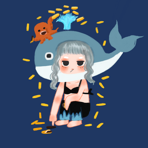 Ruru Whale Choco Coins