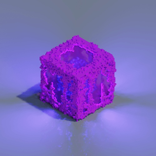 VoxCube gamma Blue-Purple