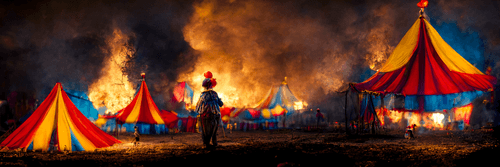 The Circus Burned Down, and the Clowns Have Gone