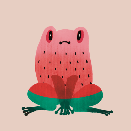 red frog