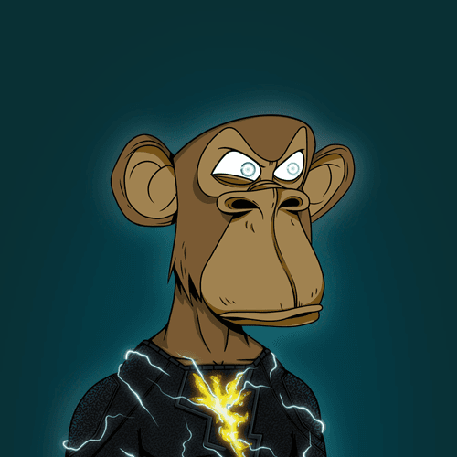 Famous Ape #93 - Black Adam