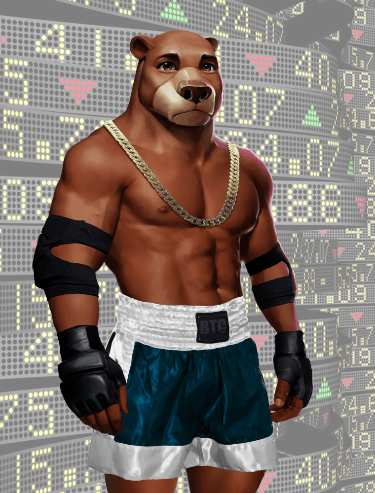 Wall Street Avatar Fighter Bear #248