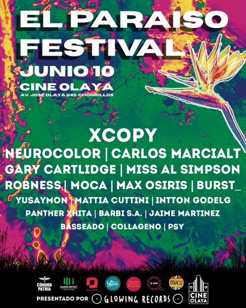 El Paraiso Festival (Lima 2022) - Official Cryptoart Poster