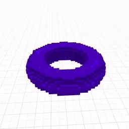 Inflatable Pool Ring | Purple