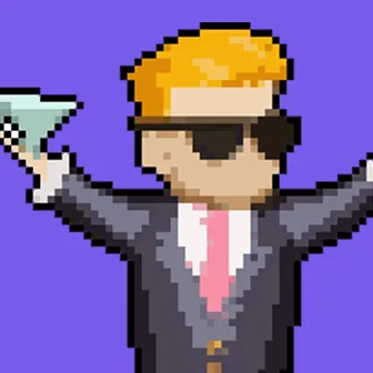 Pixel Mugz #131 - Wall Street Bets Diamond Hands WSB