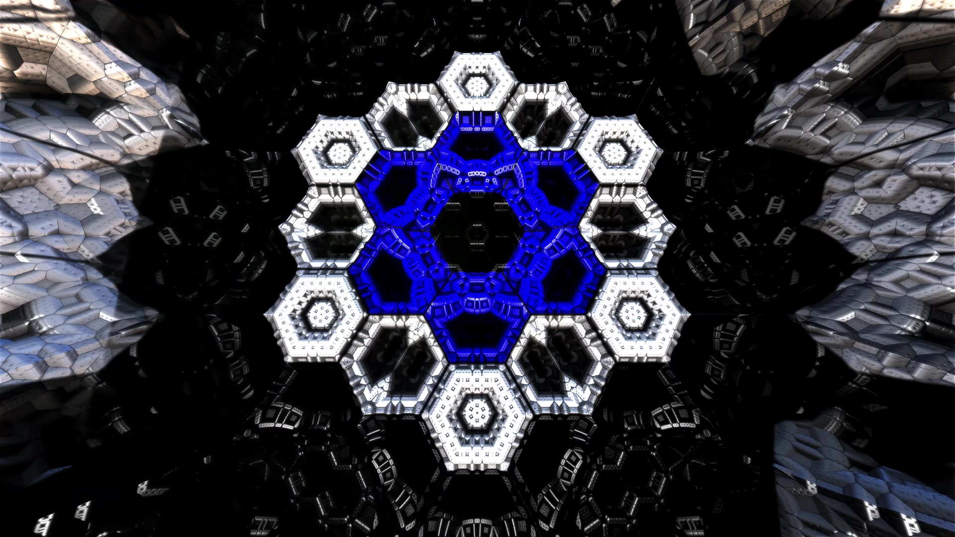 Structural Resonance - Hexagon Mirror Array #10