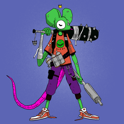 Scrapyard Warrior (Color Variant 003)